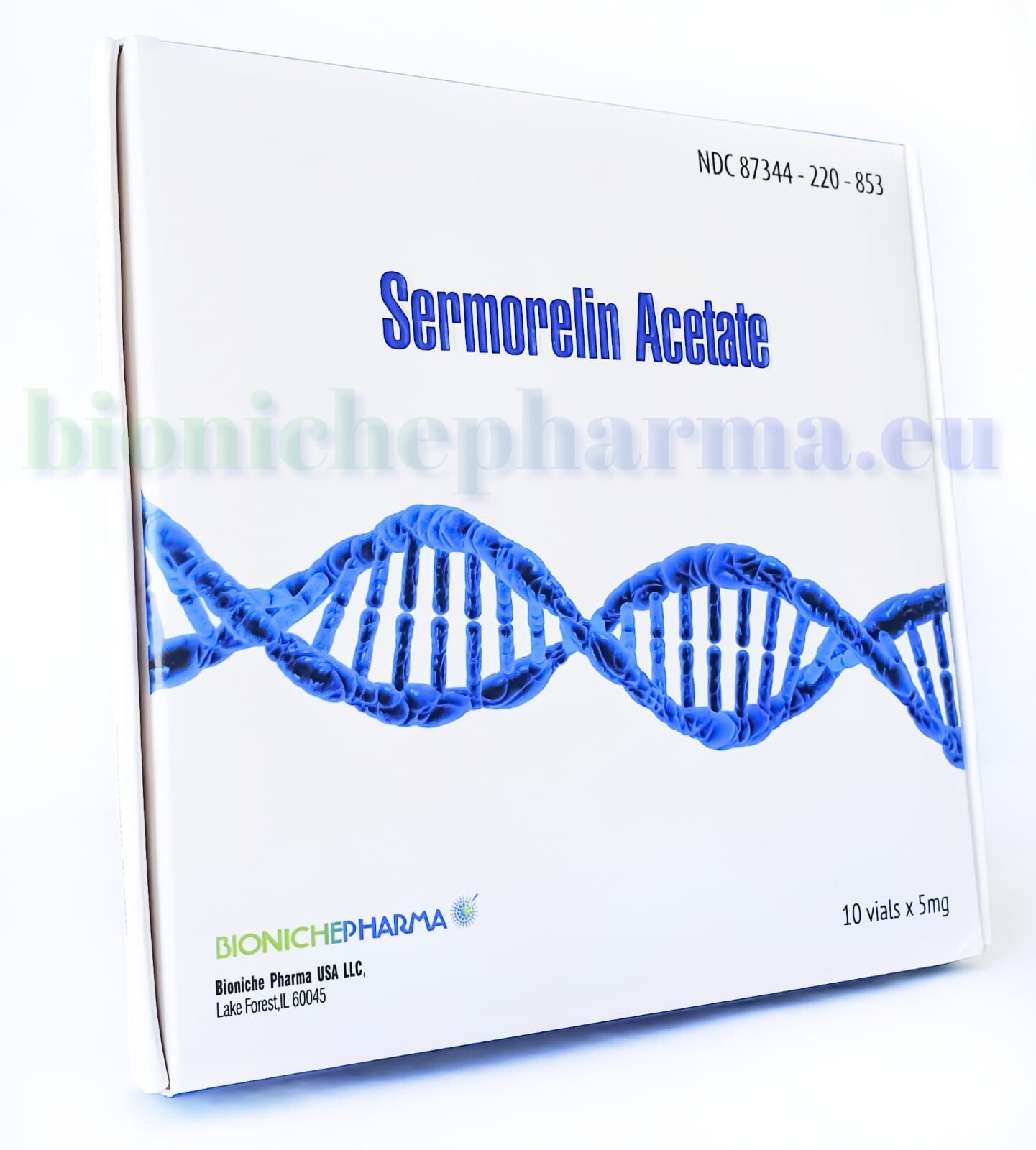 SERMORELIN ACETATE (5 MG X 10 VIALS)